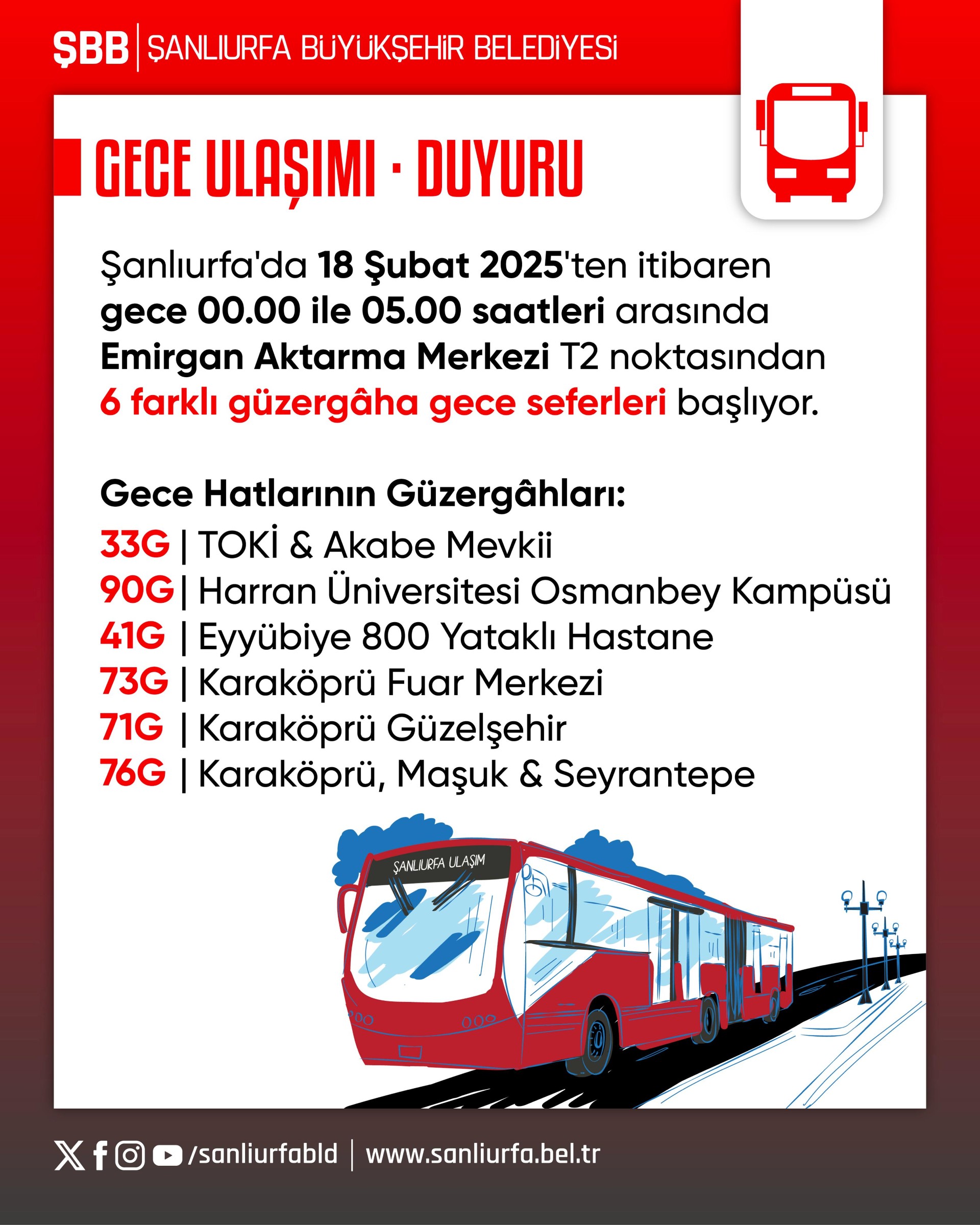 Thumbnail Şanliurfa’da Gece Ulaşimi Başliyor 6 Farkli Güzergâha Sefer Düzenlenecek (2)