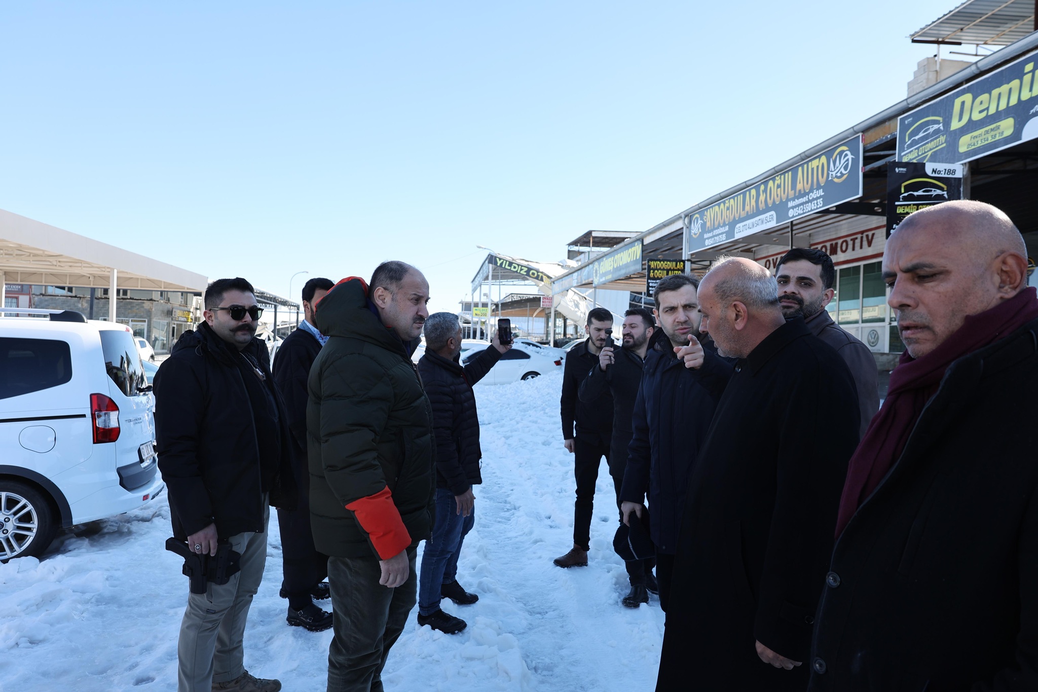 Başkan Gülpinar, Hasar Gören İşyerleri̇ni̇ Yeri̇nde İnceledi̇ (3)