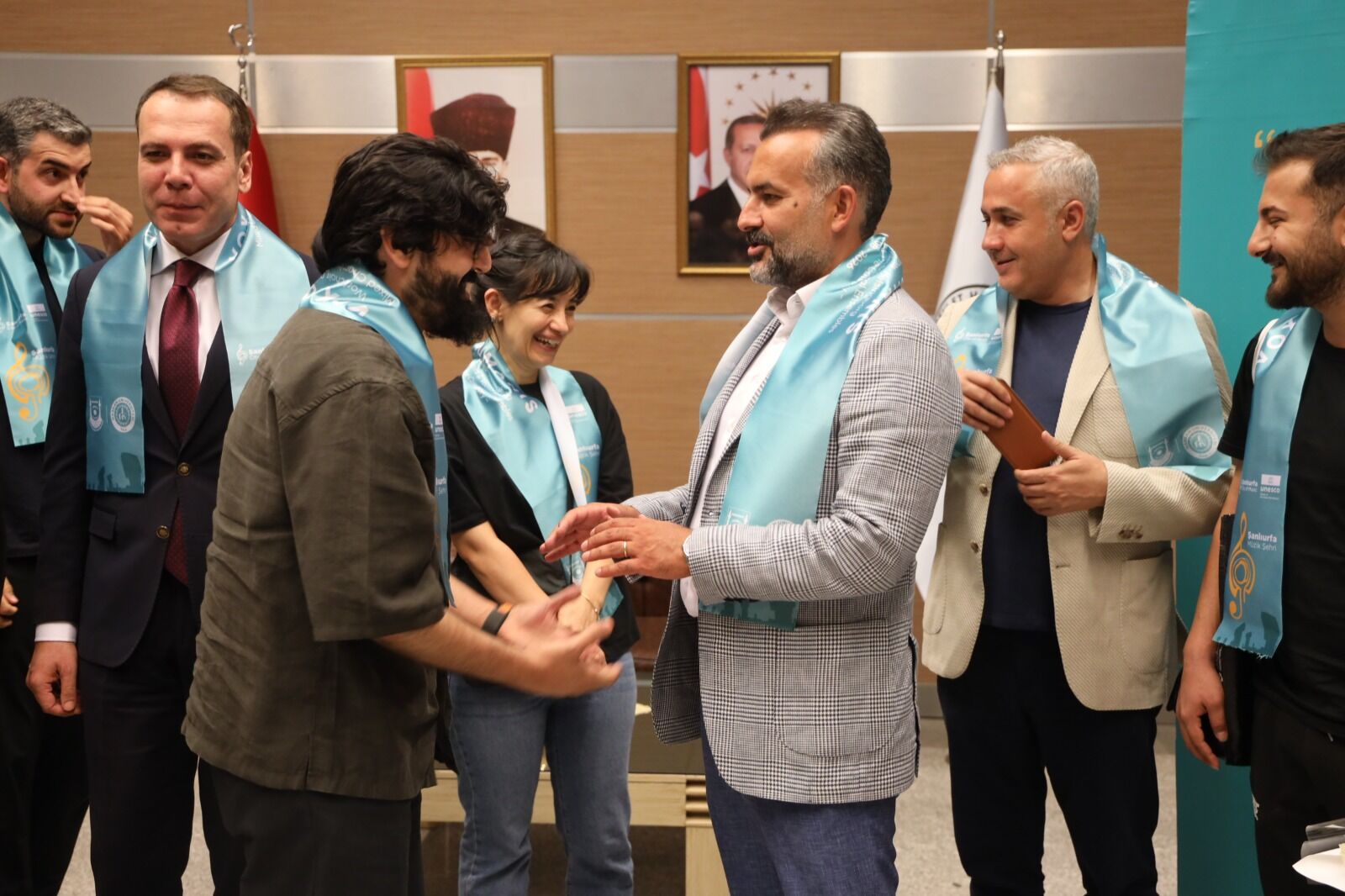 Şanliurfa’nin Dünya Gururu Vox Humani̇s Yurda Döndü (1)